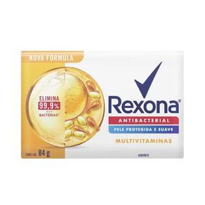 Sabonete em Barra Rexona Antibacterial Multivitaminas 84g