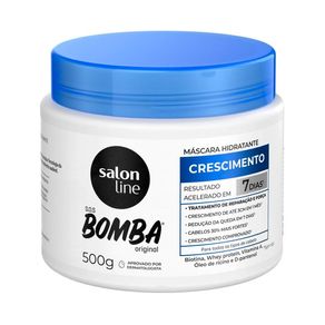 Máscara Hidratante Salon Line S.O.S Bomba Original Crescimento 500g