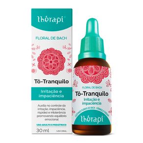 Floral Thérapi Tô Tranquilo Irritação e Impaciência 30ml