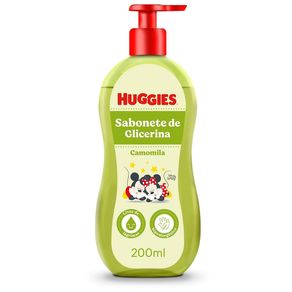 Sabonete de Glicerina Líquido Huggies Chá de Camomila Hora de Sonhar 200ml