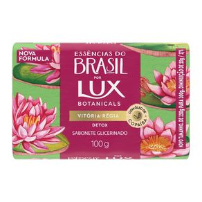 Sabonete em Barra Glicerinado Lux Botanicals Essências do Brasil Vitória-Régia 100g