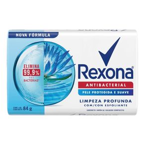 Sabonete em Barra Rexona Antibacterial Limpeza Profunda 84g