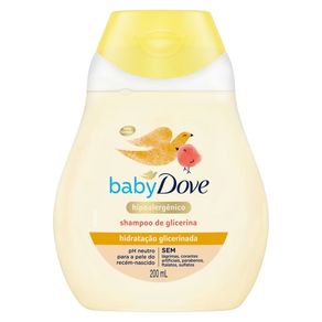 Shampoo Baby Dove Hidratação Glicerinada 200ml