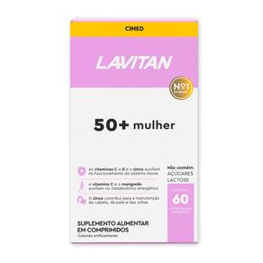 Suplemento Alimentar Lavitan 50+ Mulher 60 Comprimidos Revestidos