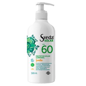 Protetor Solar Corporal Sveda Família FPS60 500ml