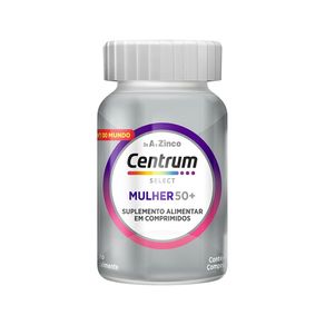 Suplemento Alimentar Centrum Select Mulher 50+ 60 Comprimidos