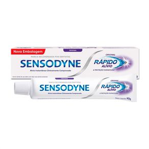 Creme Dental Sensodyne Rápido Alívio 90g