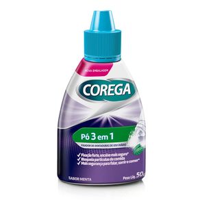 Pó Fixador de Dentaduras Ultra Corega 50g