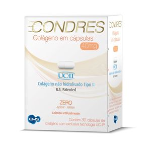 Condres Colágeno 40mg Colágeno Tipo II 30 Cápsulas