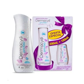 Kit Sabonete Íntimo Dermacyd Pro-Bio Delicata Jasmin 200ml + 100ml