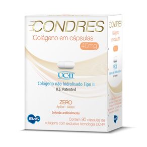 Condres Colágeno 40mg Colágeno Tipo II 90 Cápsulas