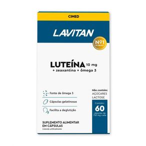 Suplemento Alimentar Lavitan Luteína 60 Cápsulas