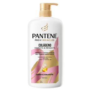 Condicionador Pantene Pro-v Miracles Colágeno Hidrata & Resgata 1 Litro