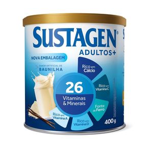 Complemento Alimentar Sustagen Adultos+ Sabor Baunilha 400g