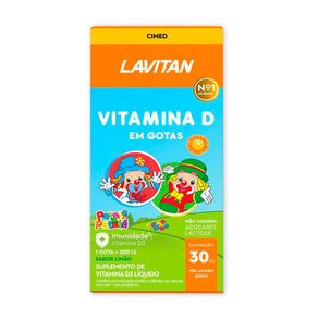 Suplemento Vitamínico Líquido Infantil Vitamina Lavitan Patati Patatá Sabor Limão 30ml