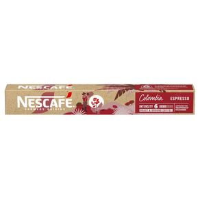 Café Nescafé Nespresso Colombia Espresso 10 Cápsulas