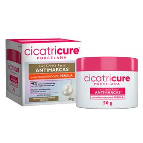 Gel Creme Facial Antimarcas Cicatricure Porcelana 50g