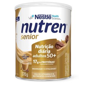 Complemento Alimentar Nutren Senior Sabor Café com Leite 370g