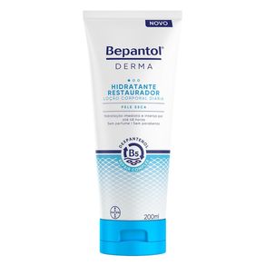 Loção Corporal Diária Bepantol Derma Hidratante Restaurador Pele Seca 200ml