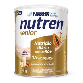 Complemento Alimentar Nutren Senior Sabor Mix de Frutas 740g
