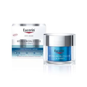 Gel Facial Eucerin Hyaluron-Filler Daily Booster Repair Noturno 50ml