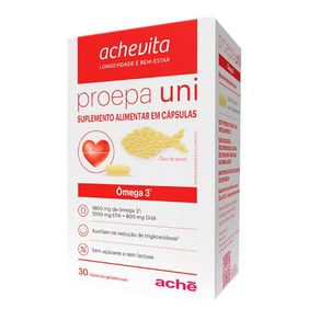 Suplemento Alimentar Proepa Uni 30 Cápsulas Gelatinosas