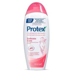 Sabonete Líquido Protex Cuidado Íntimo Delicate Care 40ml