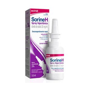 Descongestionante Nasal Sorine H 3% Solução Nasal Spray Hipertônico 50ml