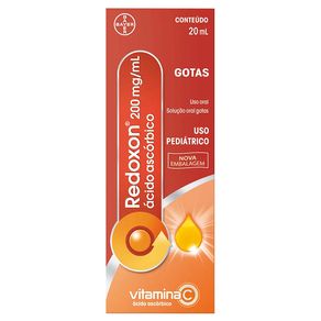 Redoxon 200mg/ml Solução Oral Gotas Infantil 20ml