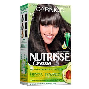Coloração Nutrisse Creme Garnier 30 Grafite