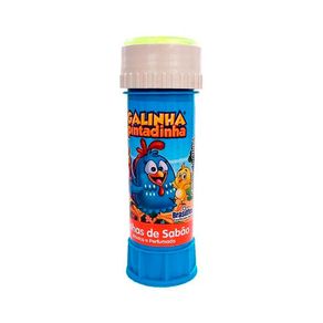 Bolha Sabão Galinha Pintadinha com Jogo 60ml 1 Unidade