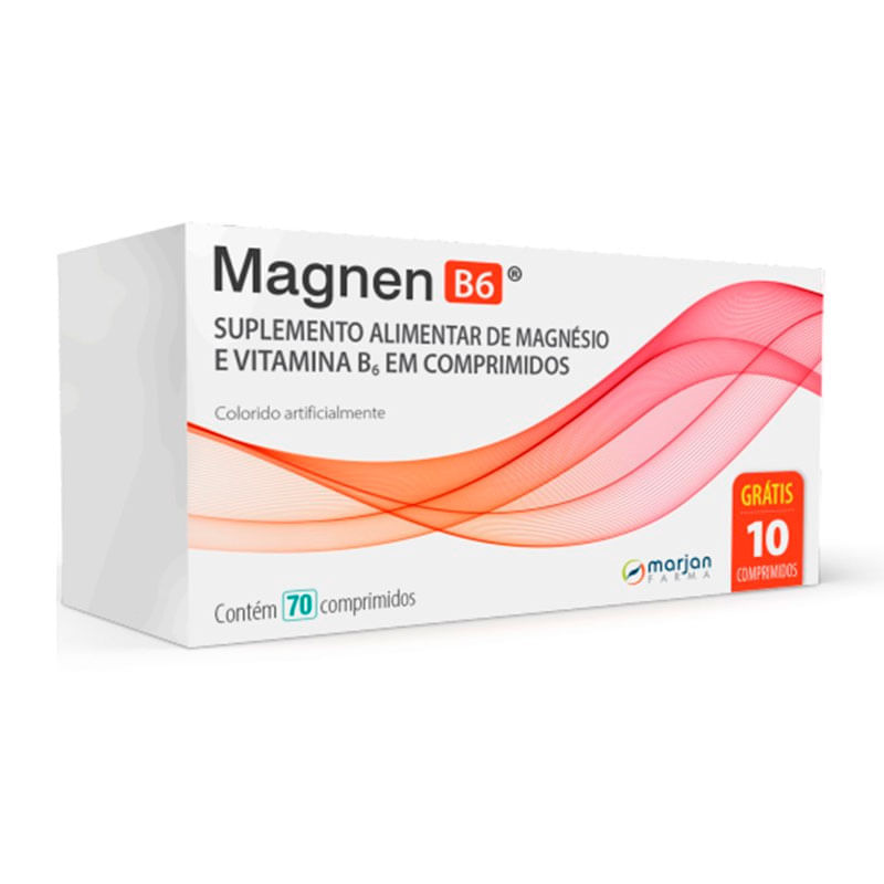 Suplemento Alimentar Magnen B6 70 Comprimidos