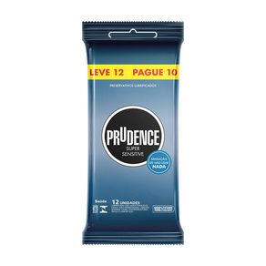 Preservativo Prudence Super Sensitive 12 Unidades