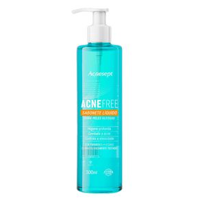 Sabonete Líquido Facial Acnesept AcneFree Pele Oleosa 300ml