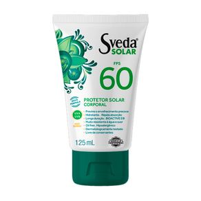 Protetor Solar Corporal Sveda Solar FPS60 125ml