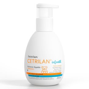 Sabonete Líquido Calmante Infantil TheraSkin Cetrilan Cabeça aos Pés 250ml