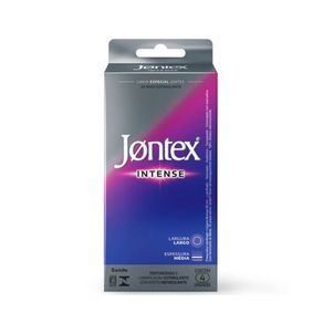 Preservativo Camisinha Jontex Intense 4 Unidades