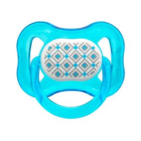 Chupeta Kuka Color Universal 0-6 Meses Cor Azul 1 Unidade