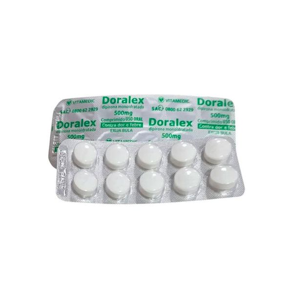 Doralex 500mg 10 Comprimidos