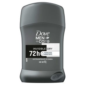 Desodorante Dove Men+Care Stick Invisible Dry 72h Tecnologia Hidratante 45g