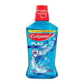 Enxaguante Bucal Colgate Plax Ice Leve 500ml Pague 350ml