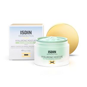 Creme Facial Hidratante Isdinceutics Hyaluronic Moisture Oily Skin 50g