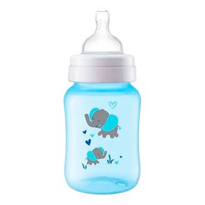 Mamadeira Anti-Colic Philips Avent 1M+ Elefante Cor Azul 260ml