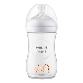 Mamadeira Pétala Philips Avent Girafa 1M+ 260ml
