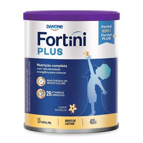 Suplemento Infantil Fortini Plus Sabor Baunilha 400g