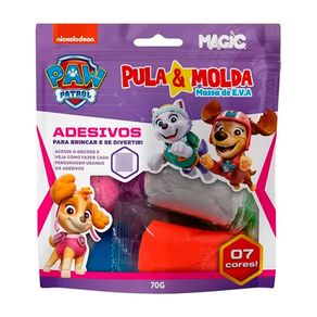 Massa de EVA Magic Pula & Molda Patrulha Canina Roxa 70g