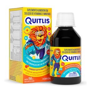 Suplemento Alimentar Quitlis Sabor Tutti-Frutti 150ml