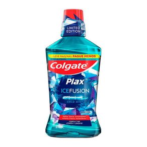 Enxaguante Bucal Colgate Plax Ice Fusion Cold Mint 500ml
