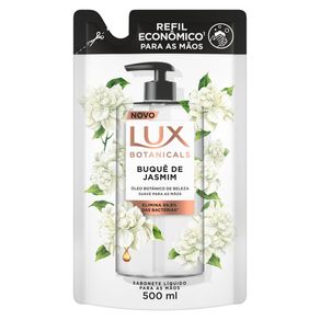 Sabonete Líquido para Mãos Lux Botanicals Buquê de Jasmin Refil 500ml