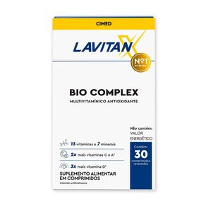 Suplemento Alimentar Lavitan Bio Coplex Multivitamínico Antioxidante 30 Comprimidos